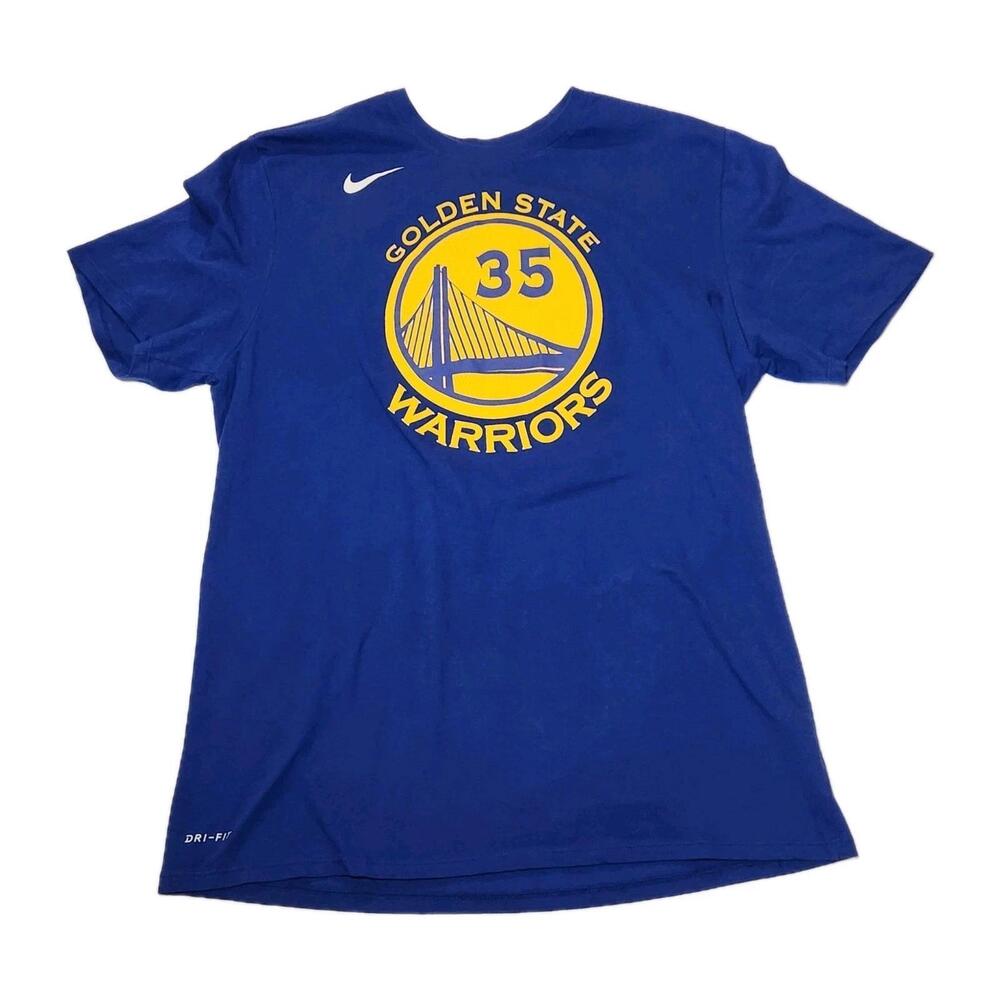 The Tee Dri-Fit Golden State Warriors 35 Kevin DuBlue T-Shirt 1